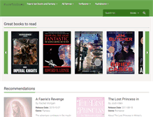Tablet Screenshot of faerietalebooks.org
